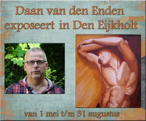 Kunstenaar Daan van den Enden