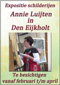 Expositie Annie Luijten in Den Eijkholt