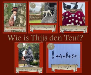 Wie is Thijs den Teut? – vijfde aanwijzing
