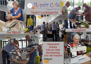 Repair café in Den Eijkholt – Weggooien? Mooi niet!